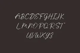 Thunderstone Handwritten Signature Font