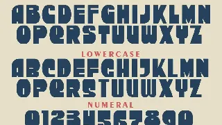 Bloop Herfit font