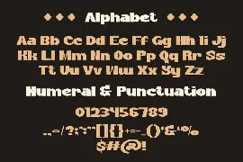 Yedder - A Modern Display Font