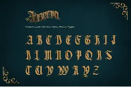 Aimerva font