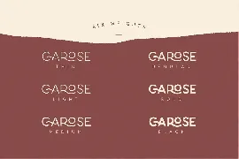 Carose Sans- 6 Elegant Typeface font