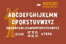 Hoeflers Rough Sans Font