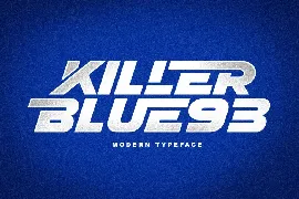 KILLER BLUE93 font