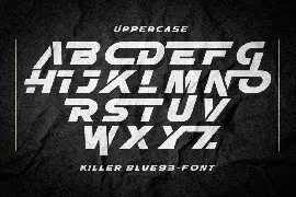 KILLER BLUE93 font