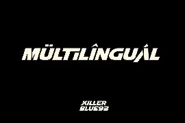 KILLER BLUE93 font