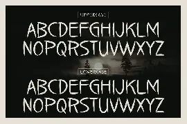 Cursechaos Font - Horror Display Typeface