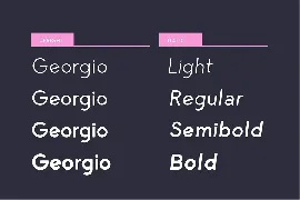 George Rounded Sans Serif font