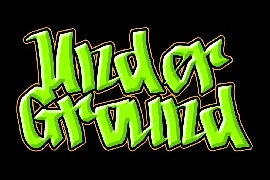 CubeCraft Graffiti Font