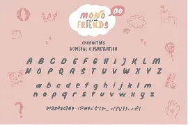 Mono and Friends font