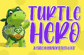 Turtle Hero - Display Font