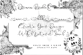 Driana Brideth font