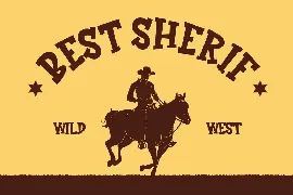 Howdy Guys Western Display Font