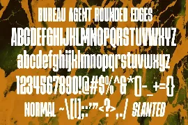 Bureau Agent font