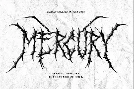 Black Dread | Death Metal Font