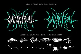 Black Dread | Death Metal Font