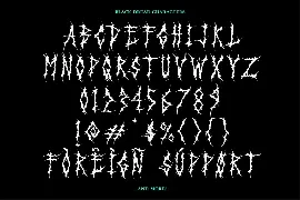 Black Dread | Death Metal Font