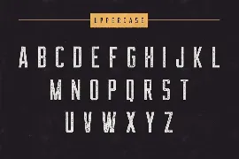 The Farmer Font - Condensed Typeface