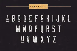 The Farmer Font - Condensed Typeface