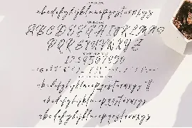 Lafisken Signature font