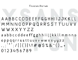 Mysans M Sans Serif Font