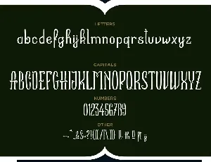 Billtown font