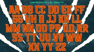 Headbears - Modern E-Sport Display font