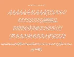 Alphasoil Signature Font