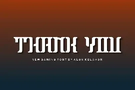 Game Geman font