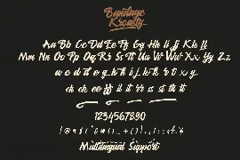 Bandage Kroasty Script Business Font