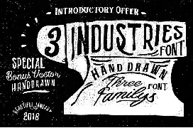 Three font industries