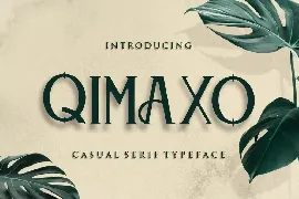 Qimaxo font