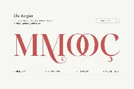 Eko Ringlos - Beautiful Serif Fonts