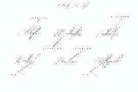 Hegomoni Signature font