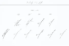 Hegomoni Signature font