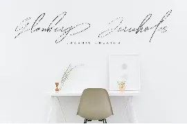 Hegomoni Signature font