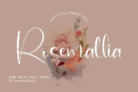 Rosemallia Brush Script Font