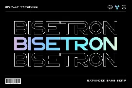 Bisetron - Business Font