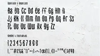 Nevermine Nineties Type font