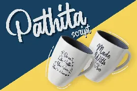 Script Font - Pathita