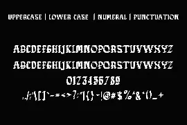 DAFASE ROSEH - Gothic Font