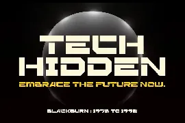 Gober - Modern Futuristic Font