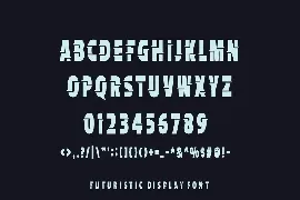 Longstriper font