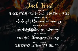 Jack Frost + Webfonts