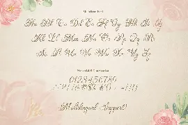 Madelican Calligraphy font