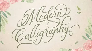 Madelican Calligraphy font