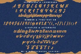 Aylafs - Bold Script Font