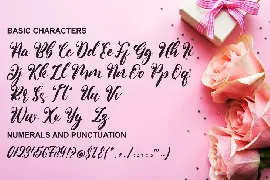 Beauty Valentina font