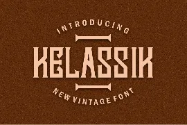 Kelassik font