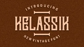 Kelassik font