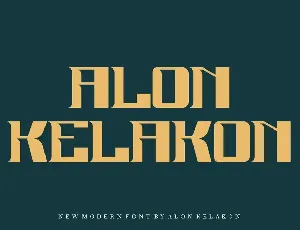 Rhozak font